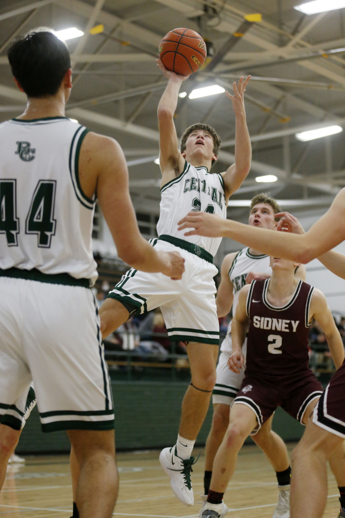 Central v Sidney boys hoops